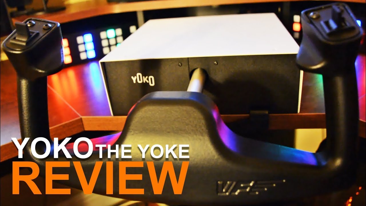 Virtual Fly Yoko The Yoke Video Review The Flight Sim Deck Fselite