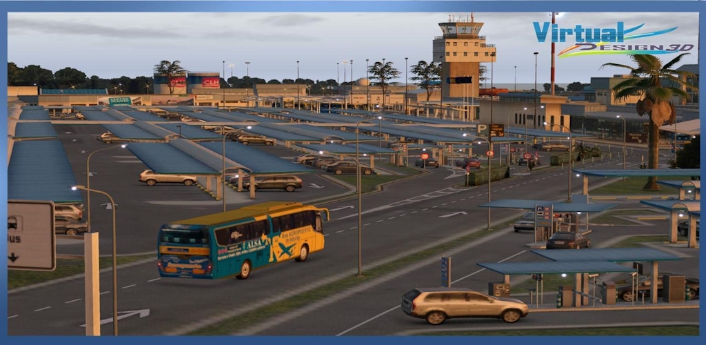 Virtual Design 3D Releases Asturias Airport for XPL