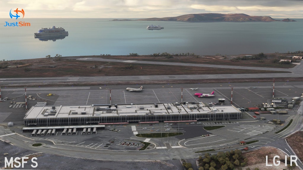 JustSim Releases Heraklion Airport for MSFS