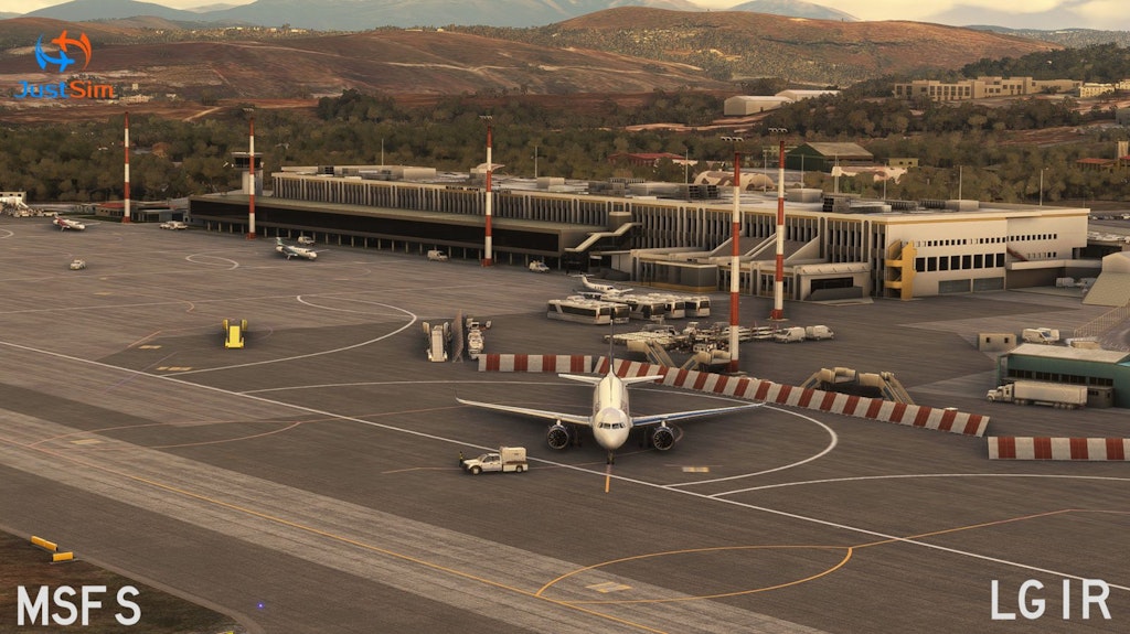 JustSim Releases Heraklion Airport for MSFS