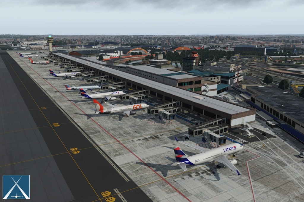 Globall Art Releases Sao Paulo Congonhas Airport for XP