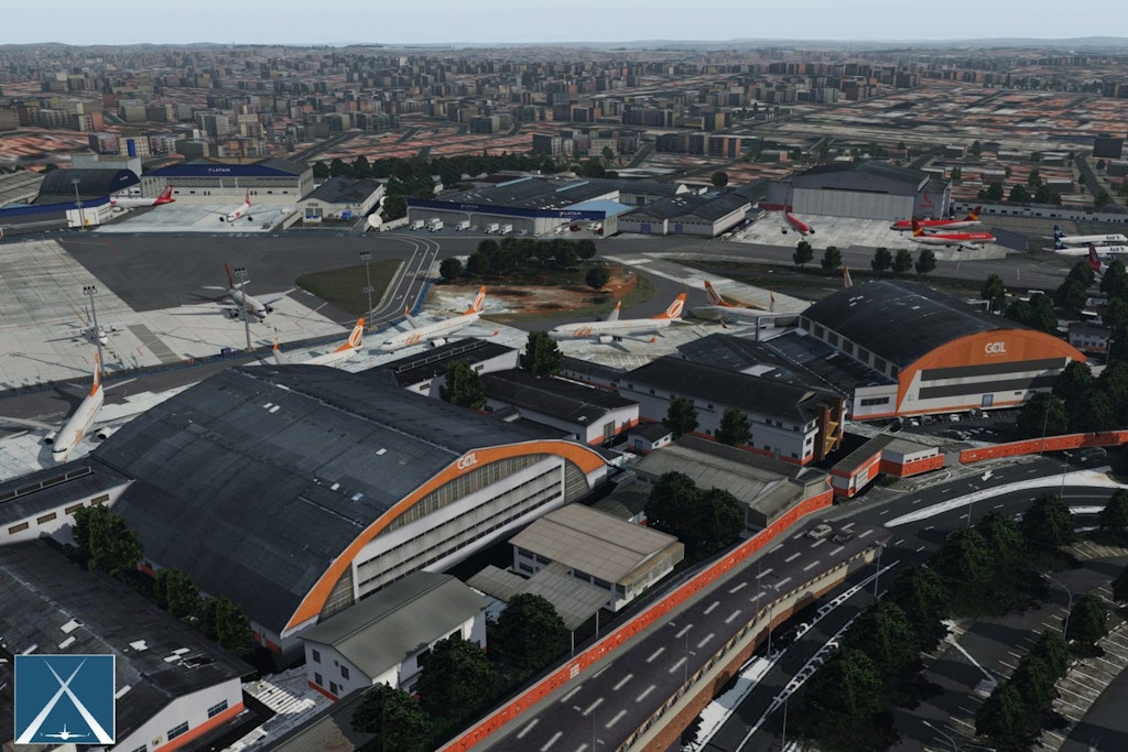 Globall Art Releases Sao Paulo Congonhas Airport for XP