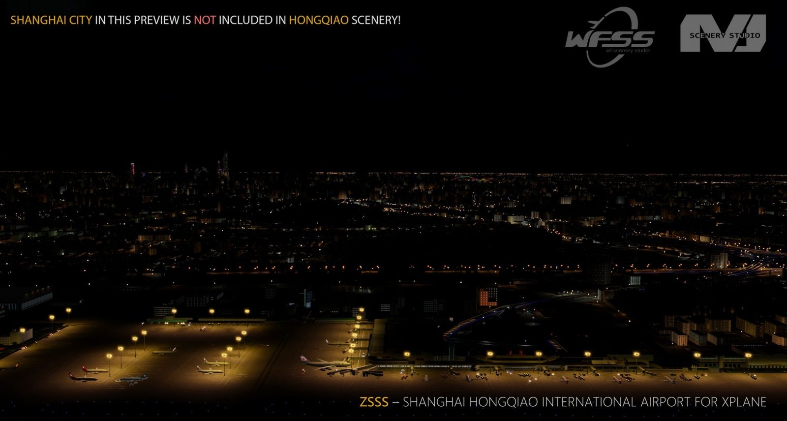AMJ Scenery Studio Releases Ultra China Shanghai Hongqiao Airport for XPL