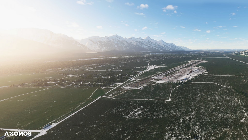 Axonos Releases Jackson Hole Airport for MSFS
