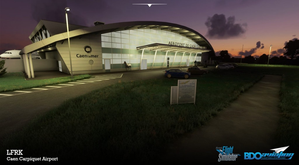 BDOAviation Releases Caen Capriquet Airport for MSFS