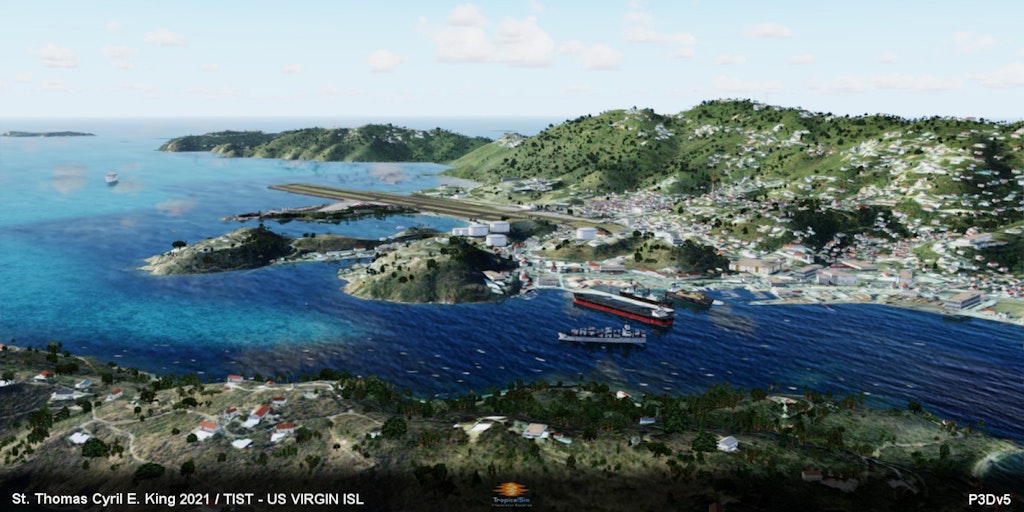 TropicalSim Releases St. Thomas Cyril E King TIST 2021