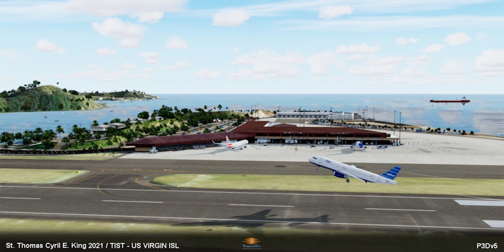 TropicalSim Releases St. Thomas Cyril E King TIST 2021