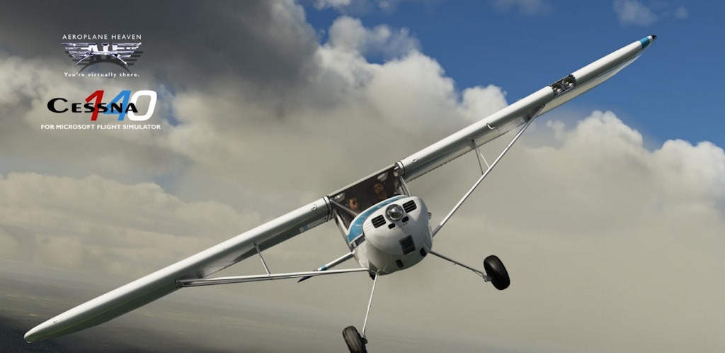 Aeroplane Heaven Releasing Cessna 140 Next Week for MSFS