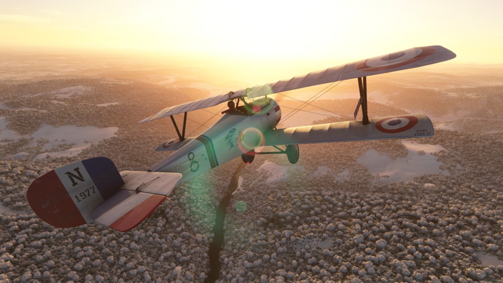 Big Radials Releases Nieuport 17 WWI Fighter for MSFS