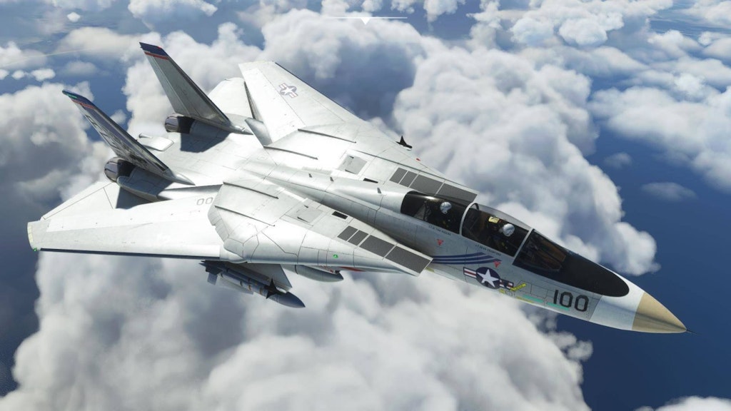 DC Designs F-14 A/B Tomcat for MSFS Released