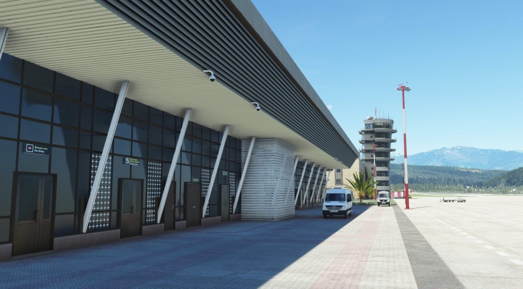 Digital Design Previews Sochi Airport for MSFS
