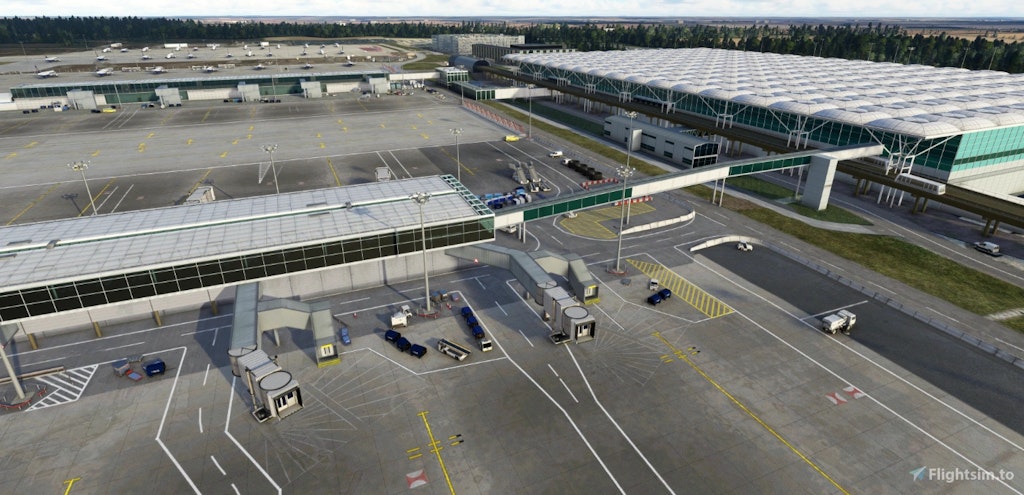 Quality Freeware London Stansted Airport Available for MSFS