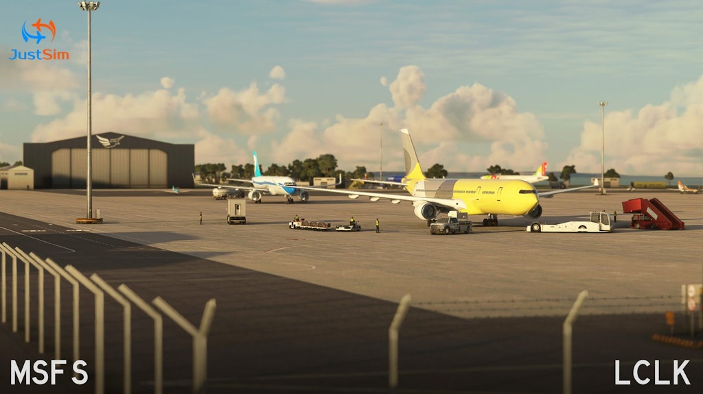 JustSim Releases Larnaca Airport for MSFS