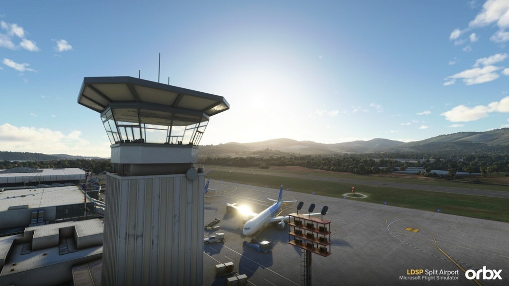 Orbx is Bringing Split Airport to Microsoft Flight Simulator