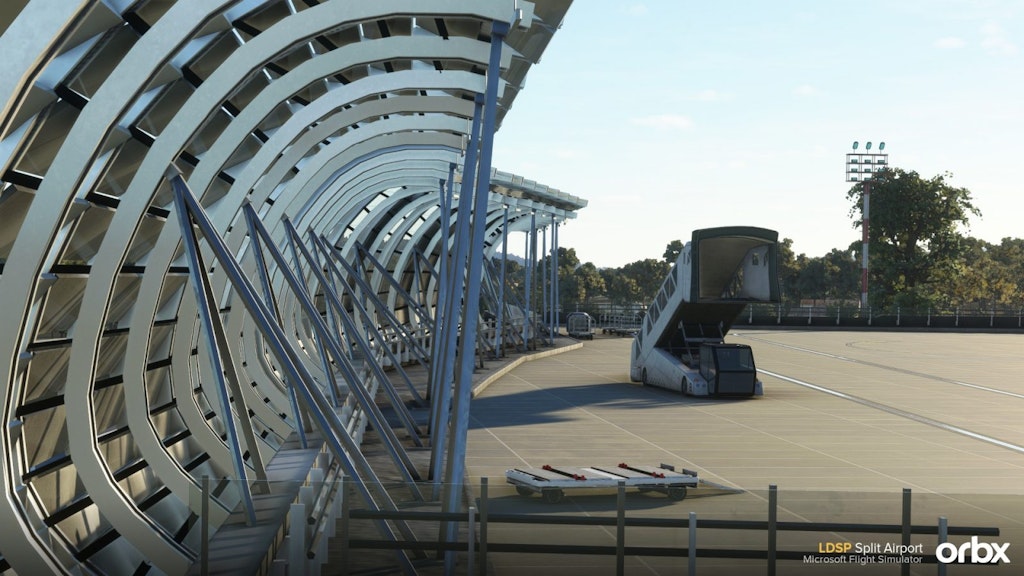 Orbx is Bringing Split Airport to Microsoft Flight Simulator