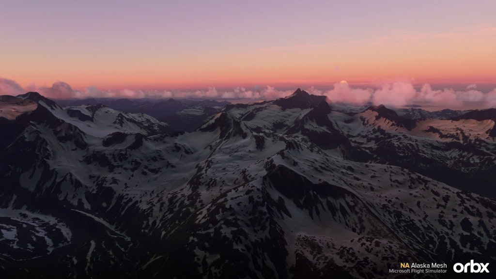 Orbx Announces Alaska Mesh for Microsoft Flight Simulator