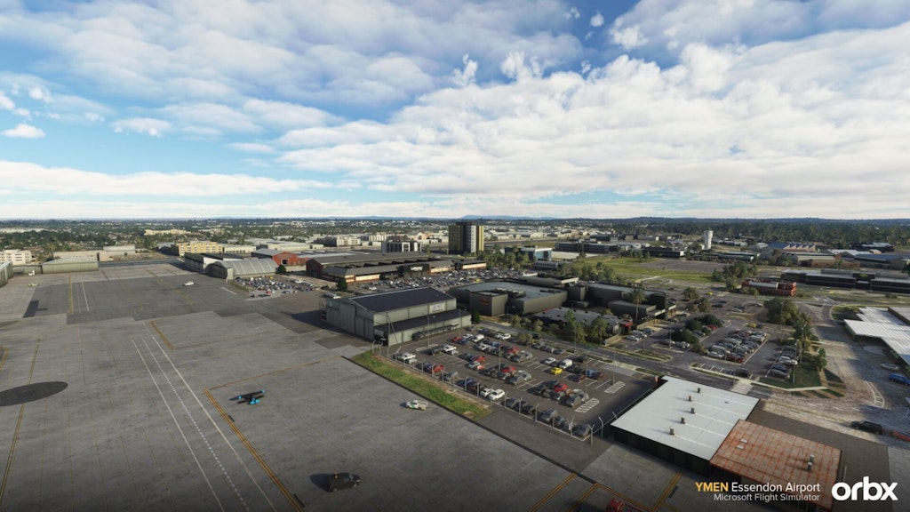 Orbx Announces Essendon Fields Airport for MSFS, P3D and XPL
