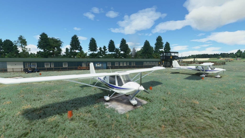 Popham Airfield by Burning Blue Design Released for MSFS