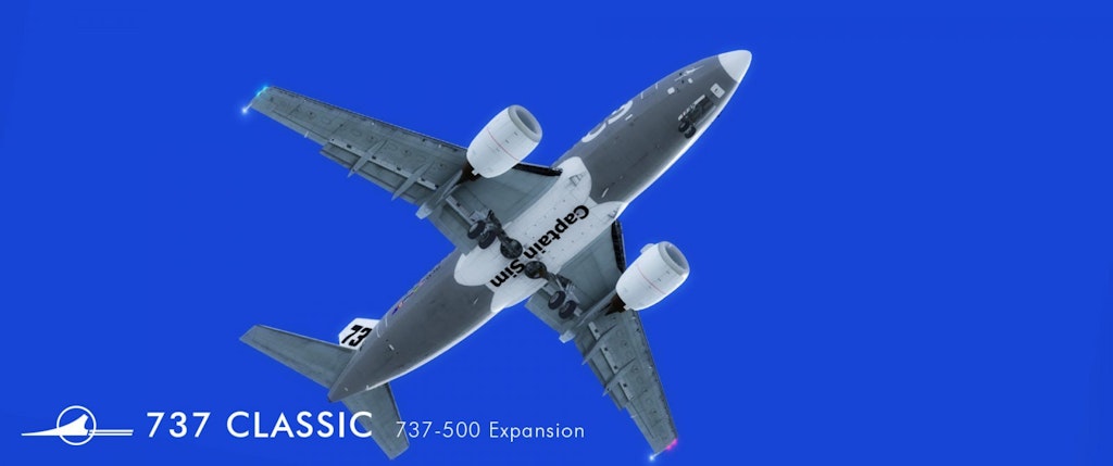 Captain Sim Releases Boeing 737-500 Classic Expansion