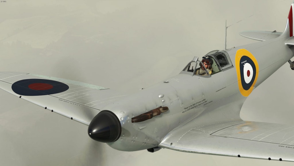 Aeroplane Heaven Updates Spitfire Mk1A