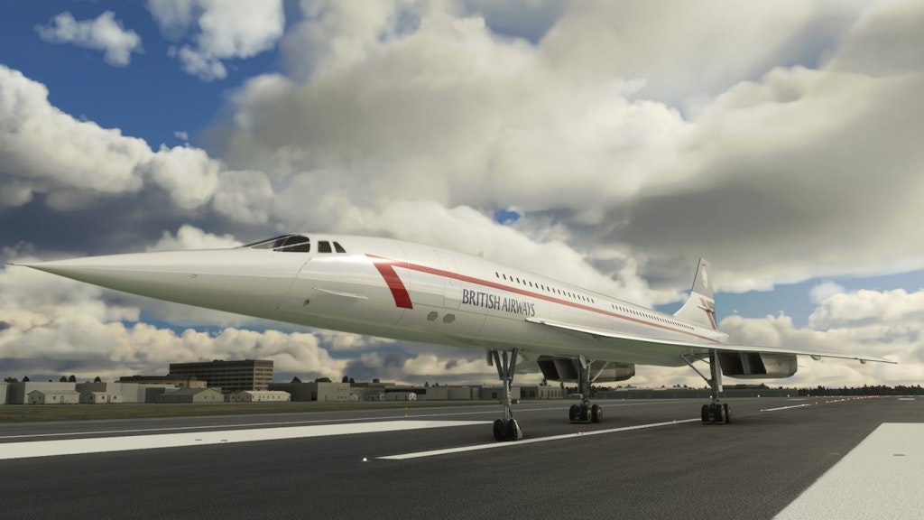DC Designs' Concorde Is Looking Shiny in MSFS