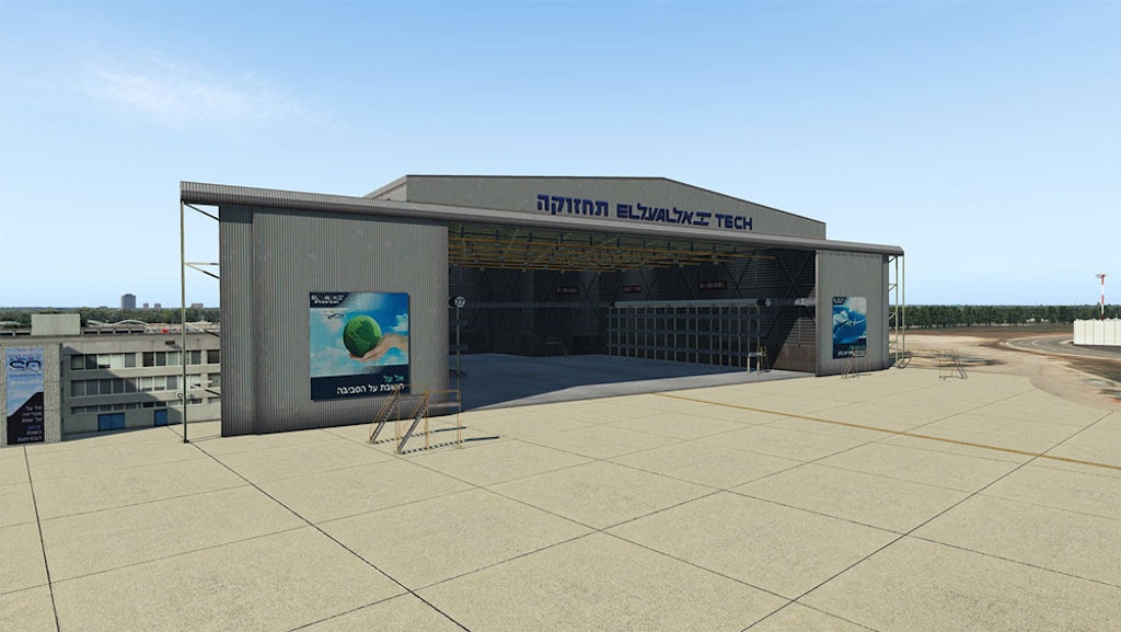 Windsock Simulations' Airport Ben Gurion Released for XP