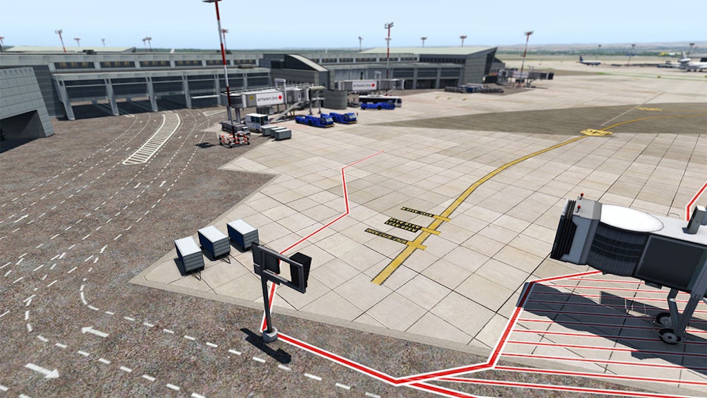 Windsock Simulations' Airport Ben Gurion Released for XP