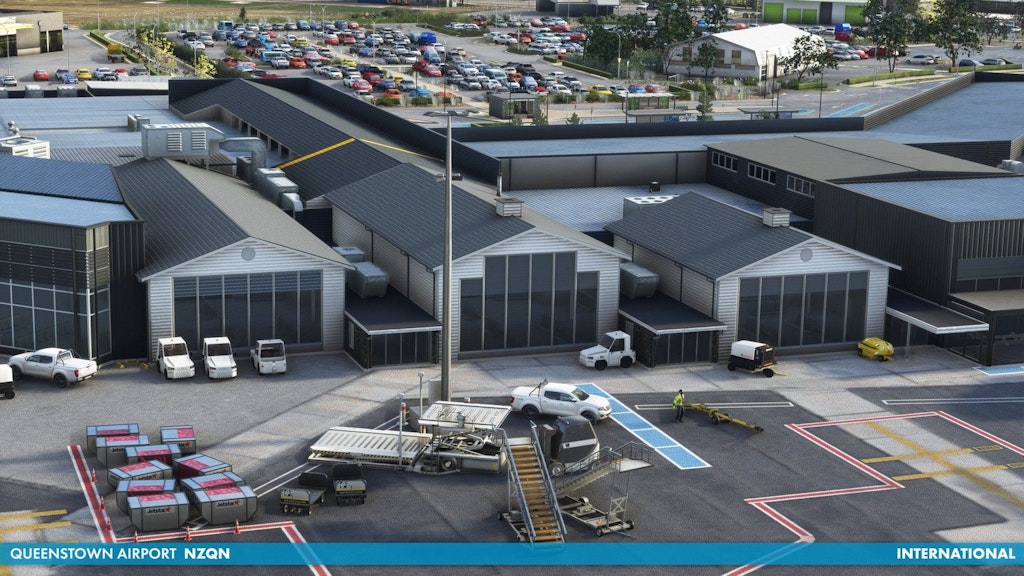 iniScene Announces Queenstown Airport International for MSFS