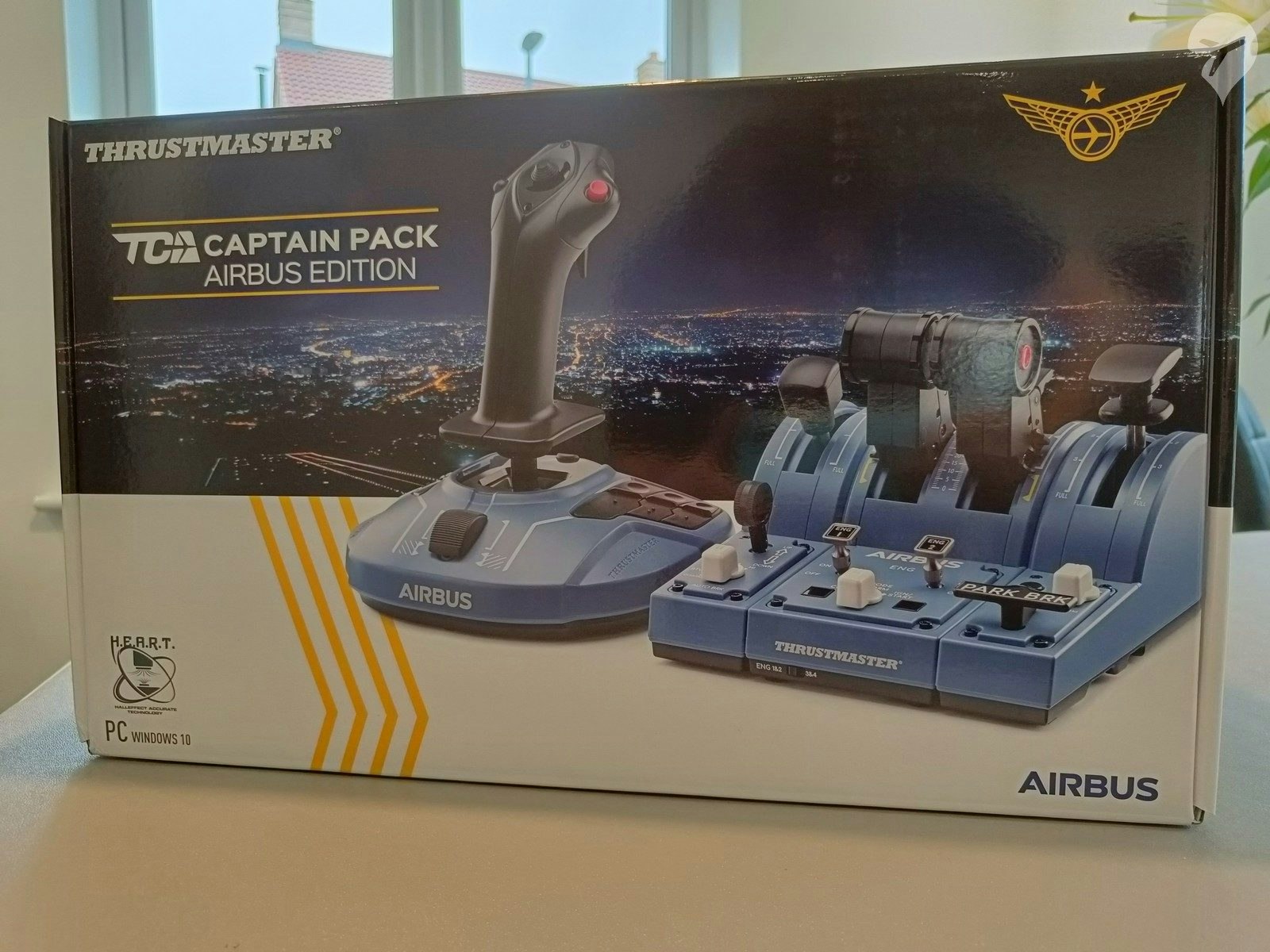 Thrustmaster TCA Captain Pack X Airbus Edition flight stick review