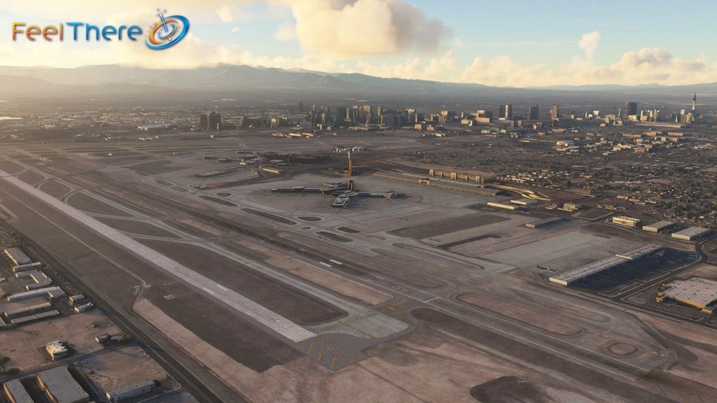 FeelThere Releases Las Vegas' Harry Reid International Airport for MSFS