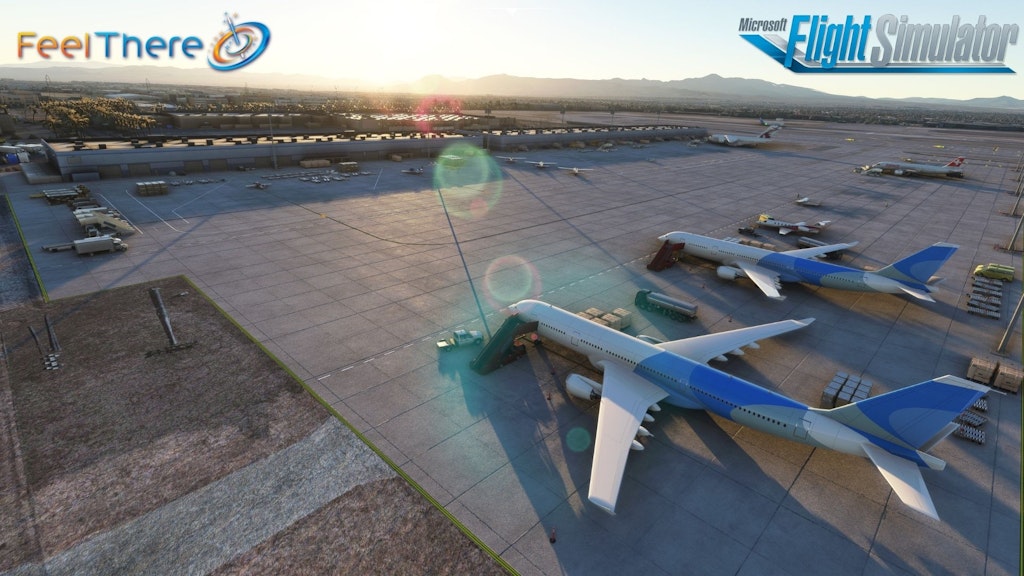 FeelThere Releases Las Vegas' Harry Reid International Airport for MSFS