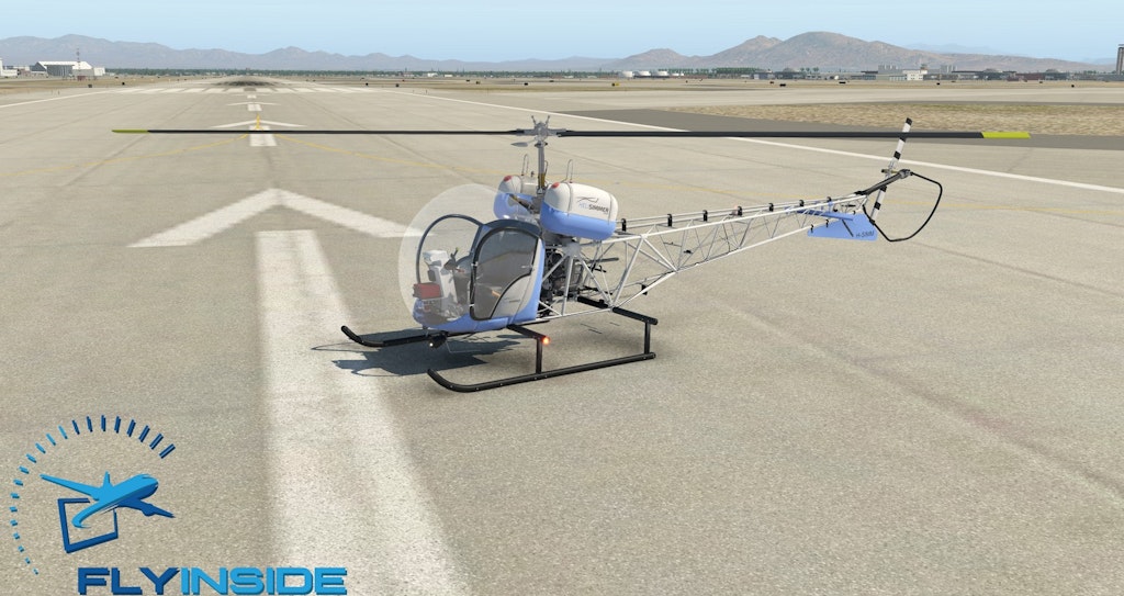 FlyInside Bell 47 Now Available for X-Plane 11