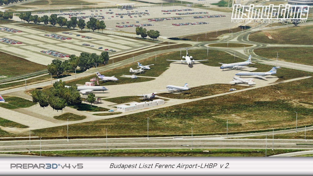 LHSimulations Budapest Airport v2 for P3D Coming Soon