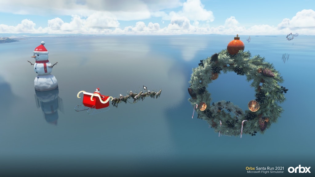 Festive Fun: Orbx Releases Santa Run 2021