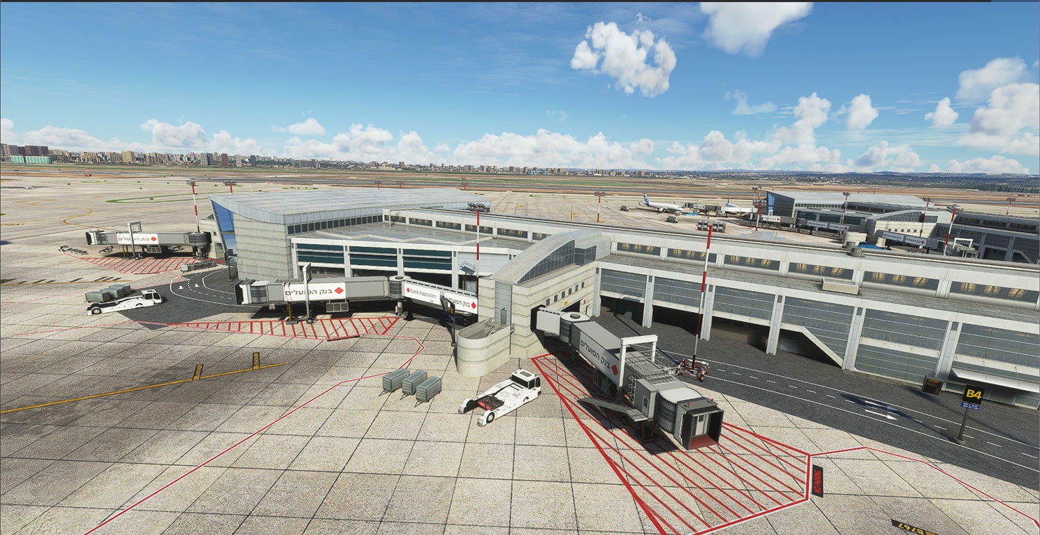 Mega Airport Ben Gurion Released for MSFS