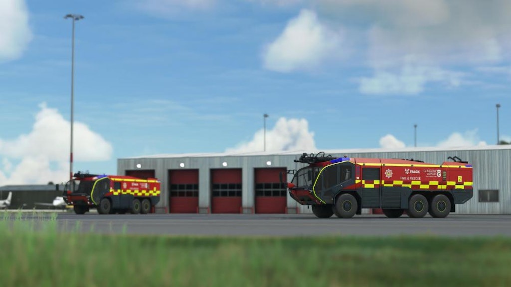 Pyreegue's Glasgow Airport for MSFS Coming Soon, New Previews