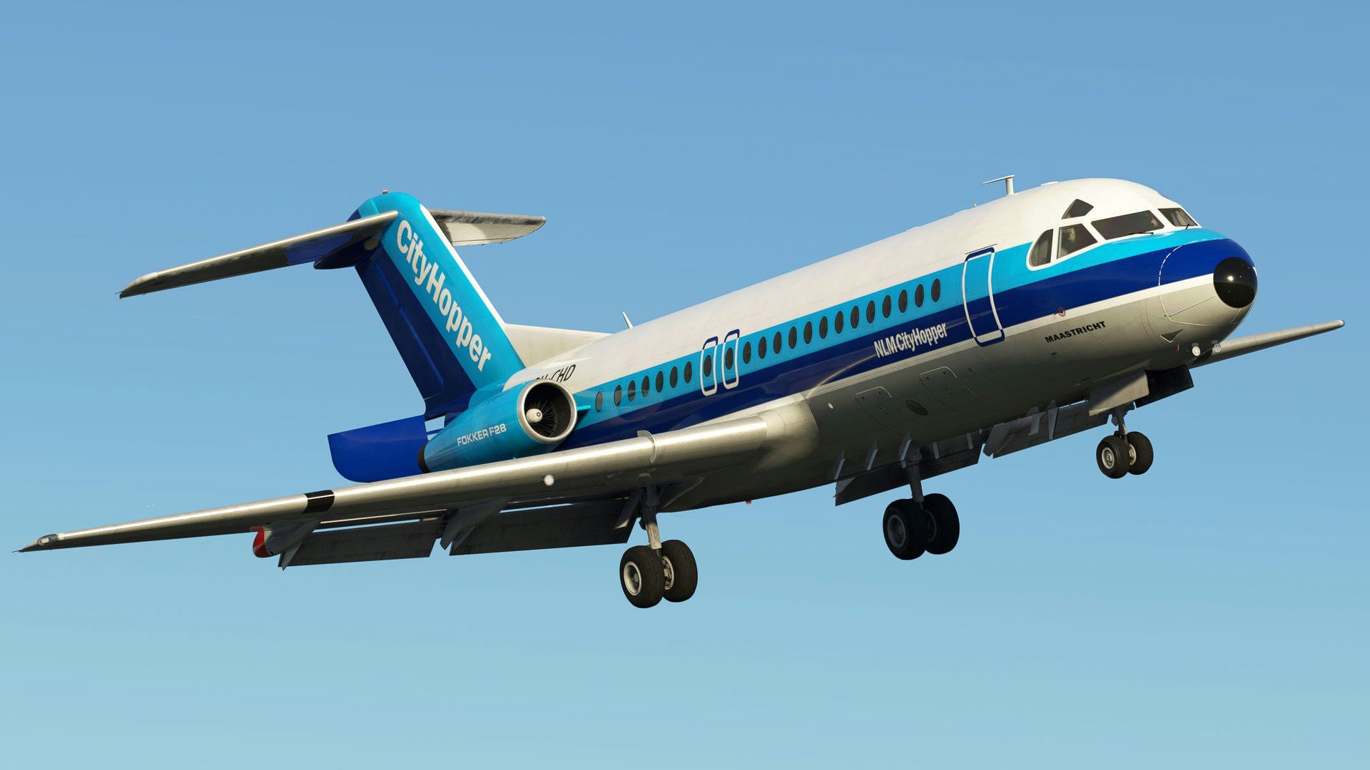 Just Flight Shares More Fokker F28 Details