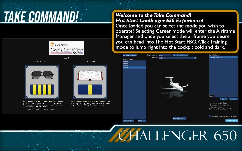 Take Command!: Hot Start Challenger 650 Now Available for X-Plane 11
