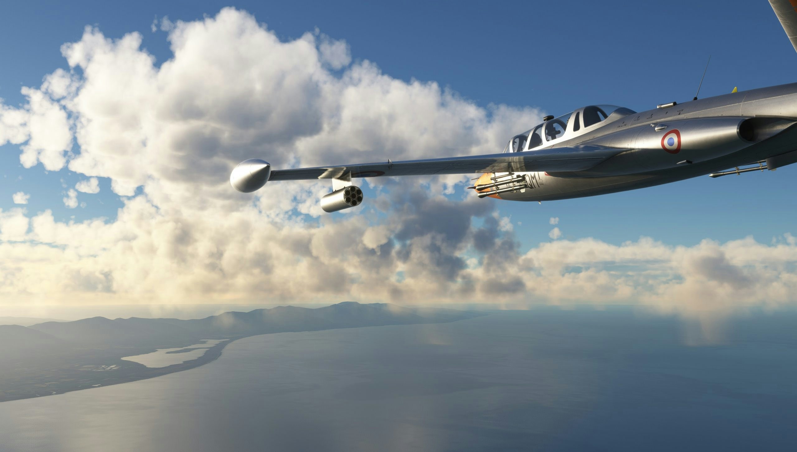 AzurPoly Releases Fouga CM.170 Magister for MSFS
