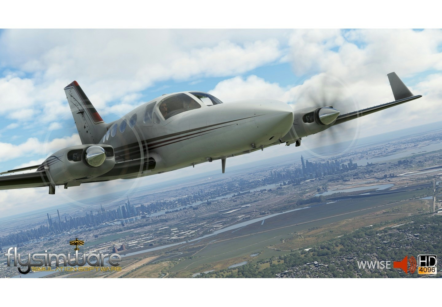 Flysimware's Cessna 414AW Chancellor Now Available for MSFS for an Introductory Price