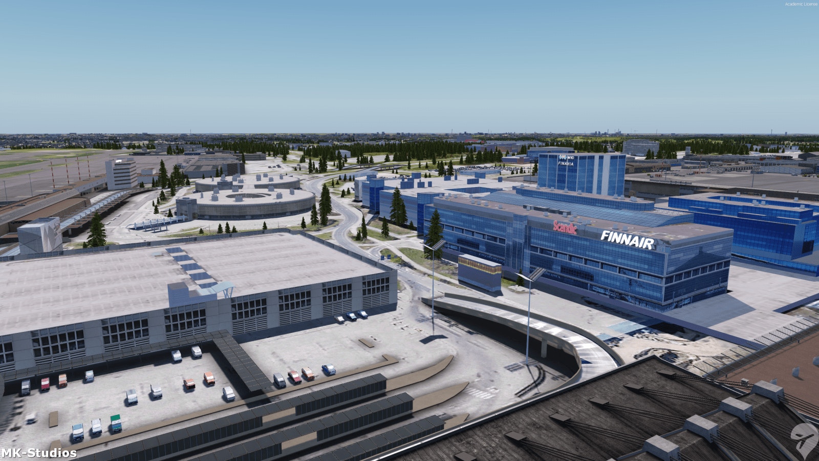 Head to Head: Helsinki Airport by JustSim and MK-Studios