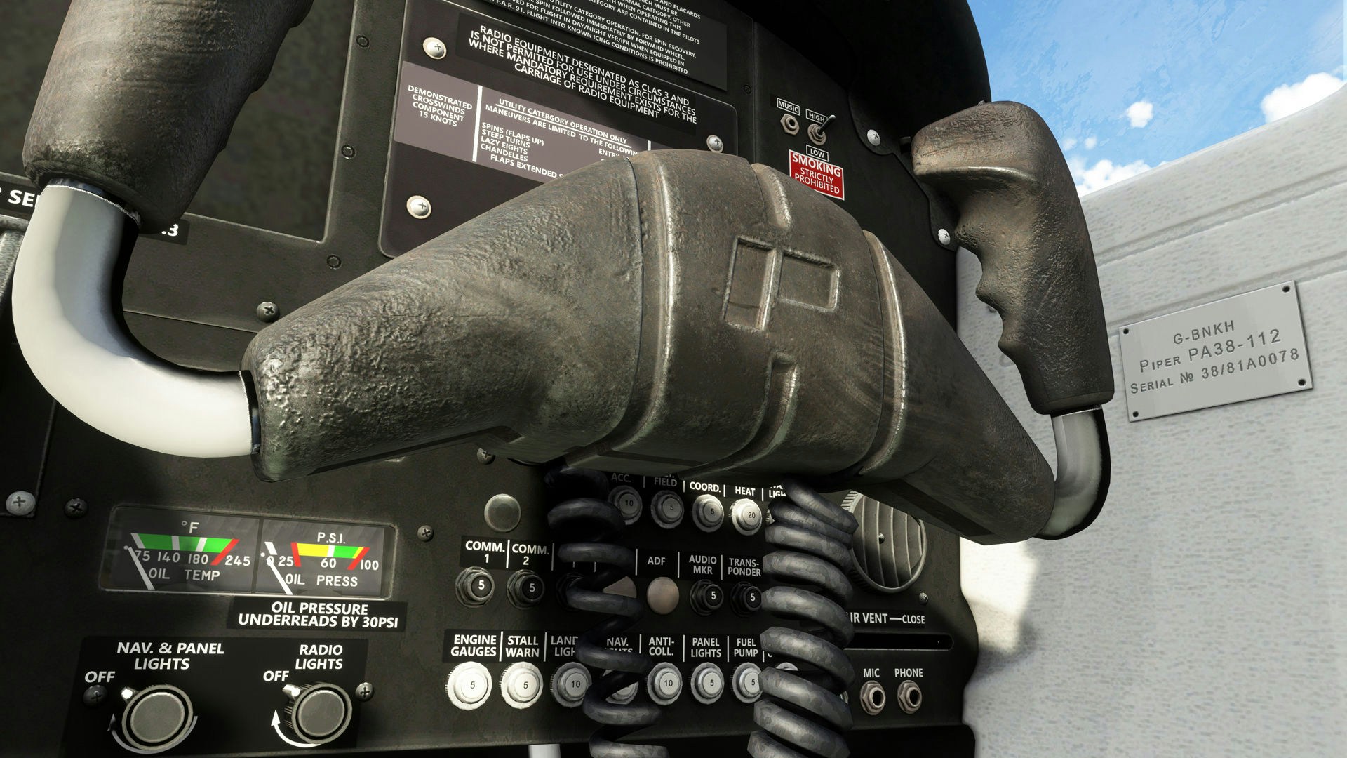 Just Flight PA-38 Tomahawk MSFS Development Update