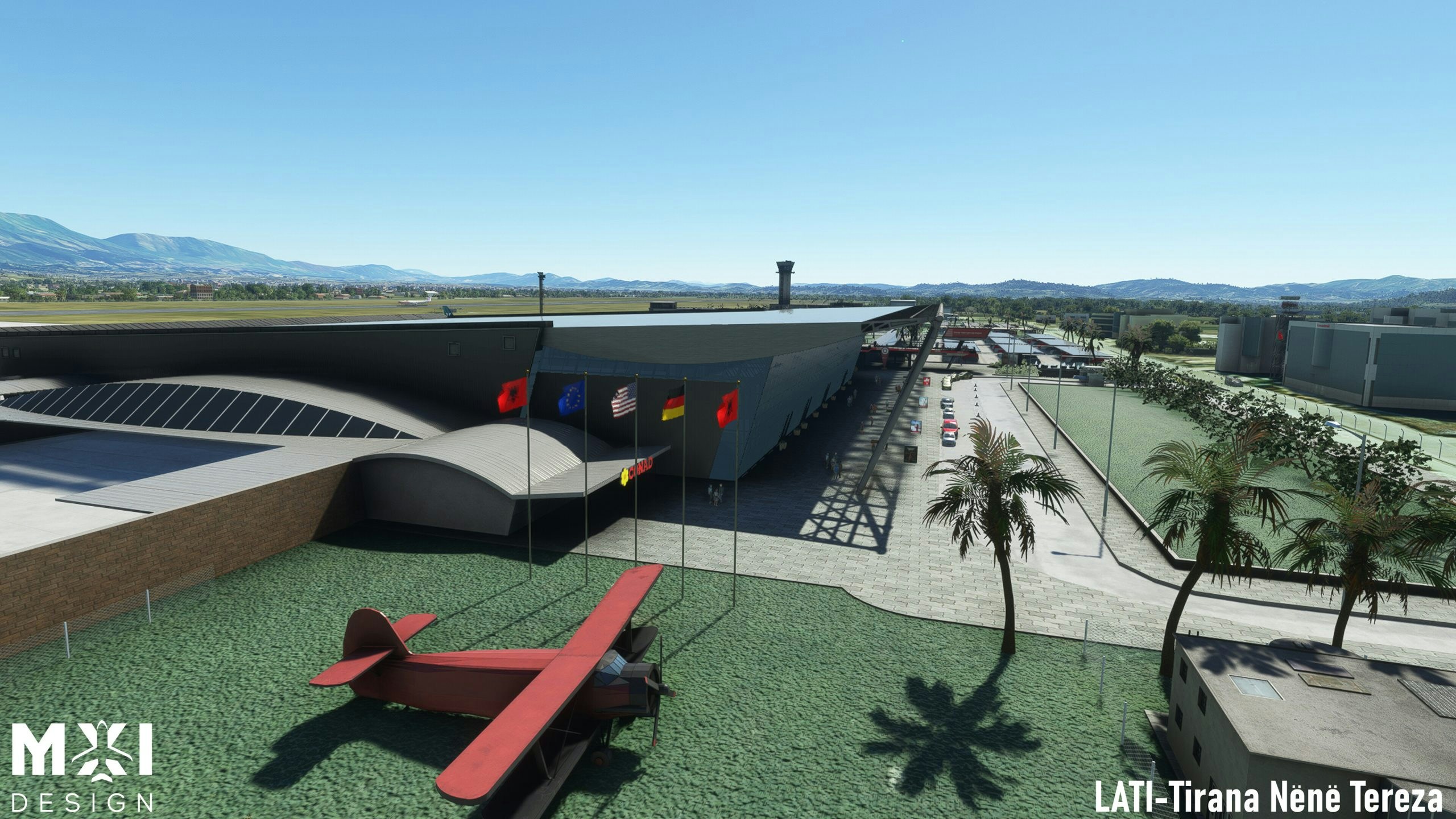 MXI Design Releases Tirana International Airport for MSFS