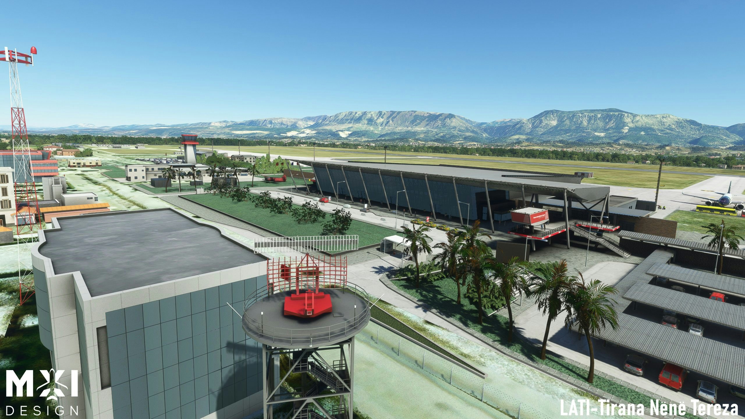 MXI Design Releases Tirana International Airport for MSFS