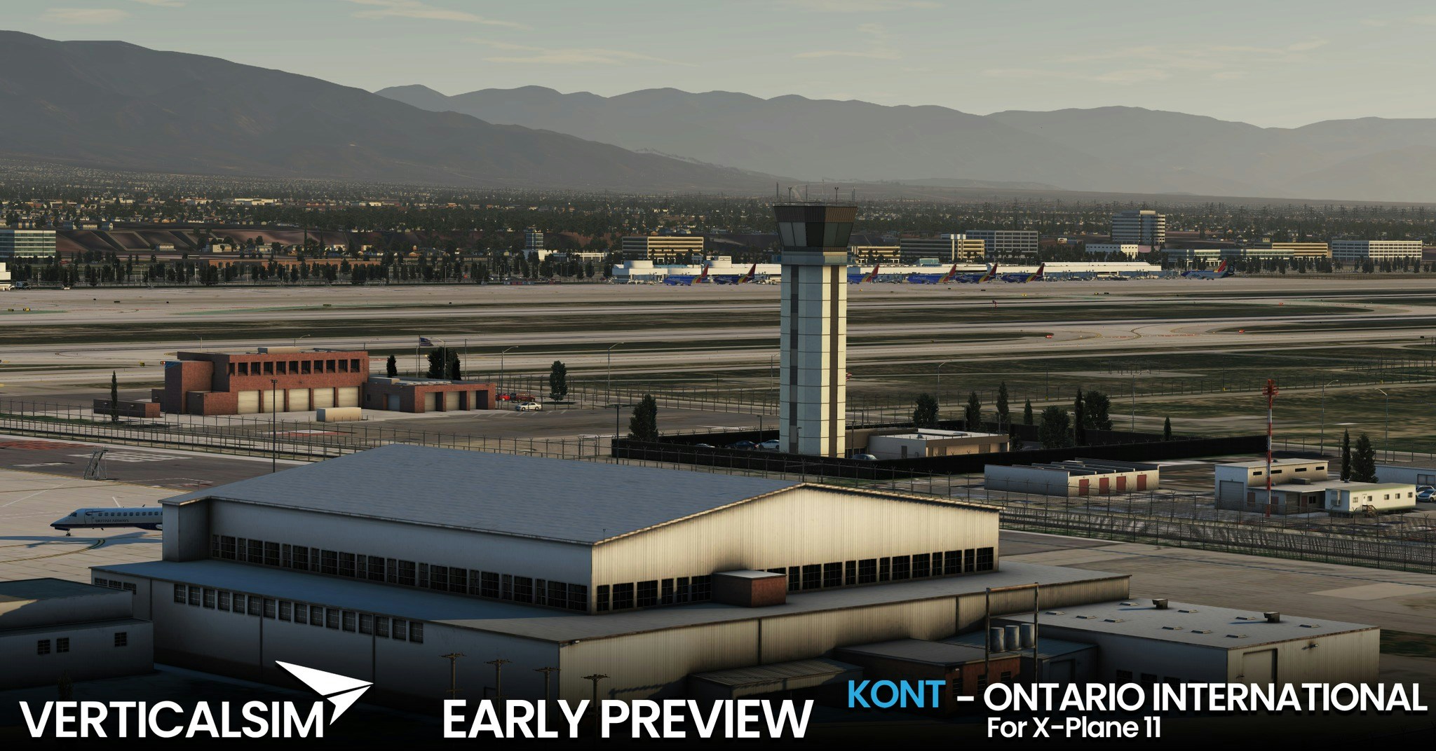 Verticalsim is Bringing Ontario International to XPL and MSFS