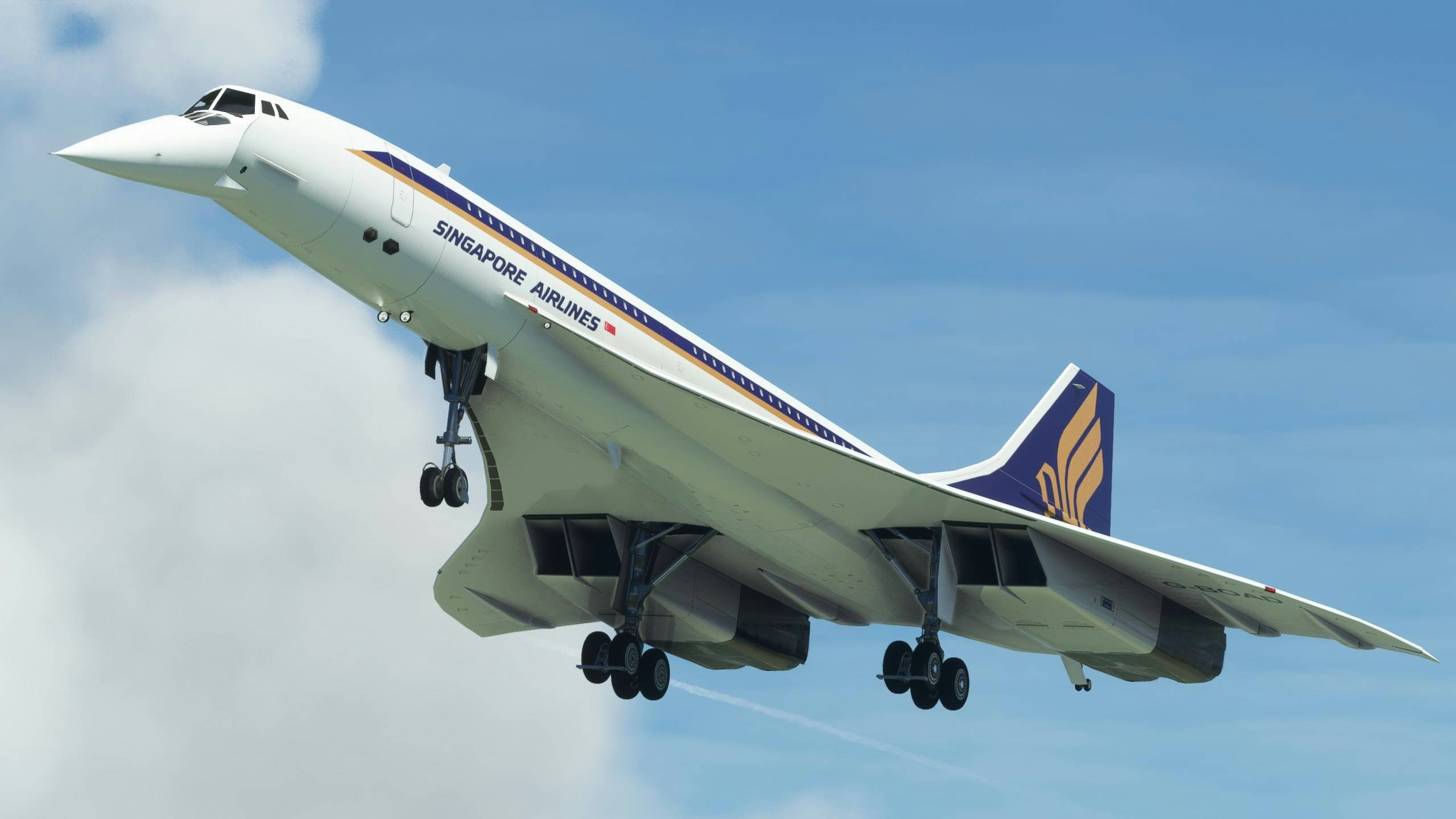 DC Designs Concorde Has Taken Flight and Is Available for MSFS