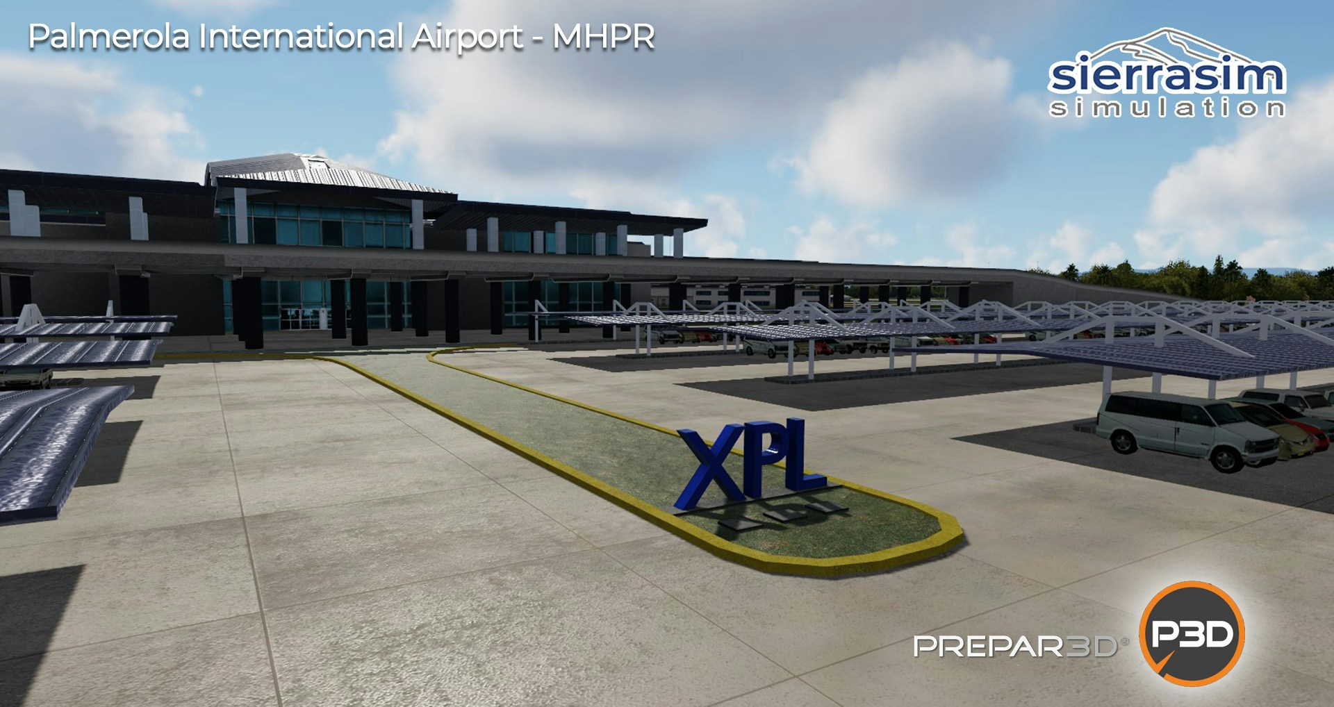 SierraSim Releases Palmerola INTL Airport for Prepar3D