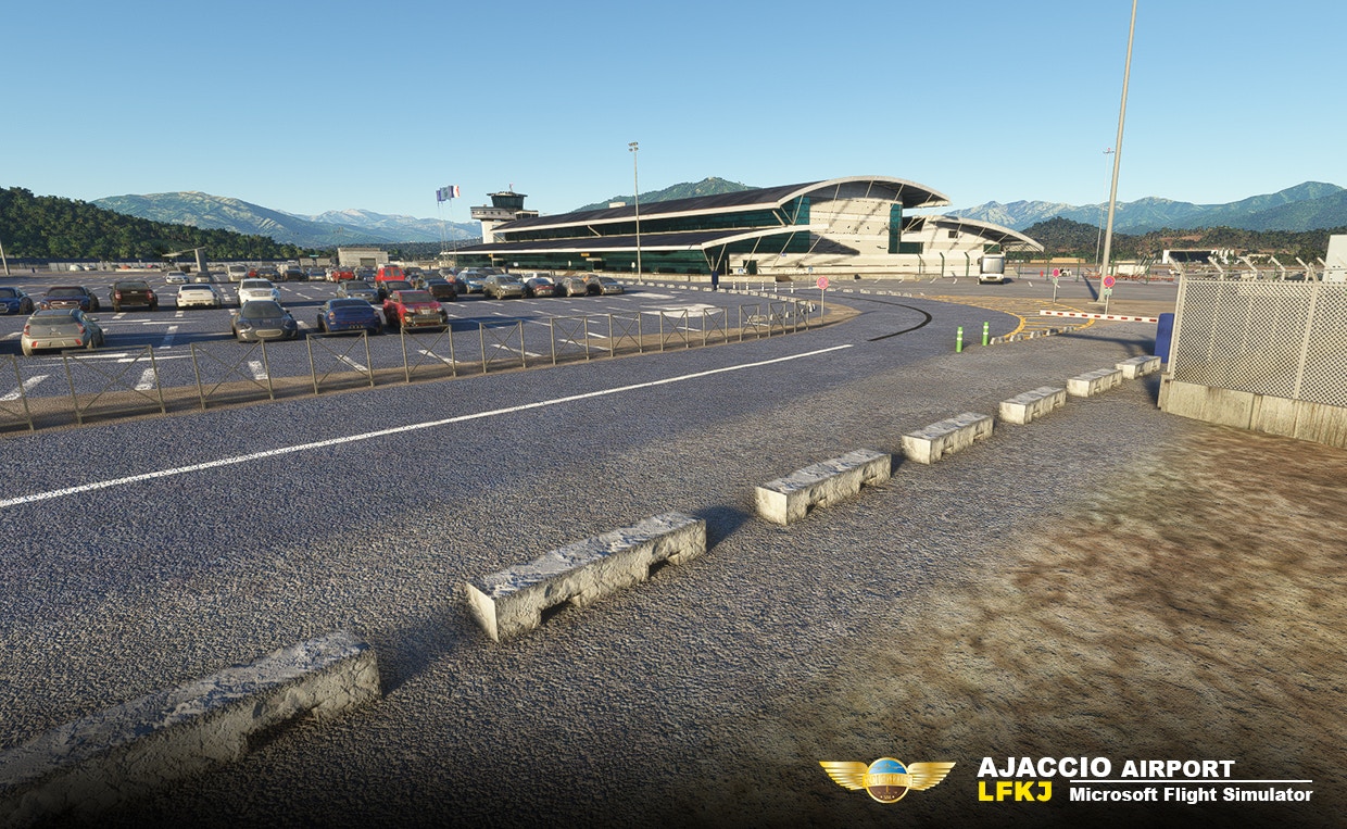 Pilot Experience Sim Releases Ajaccio Airport for MSFS