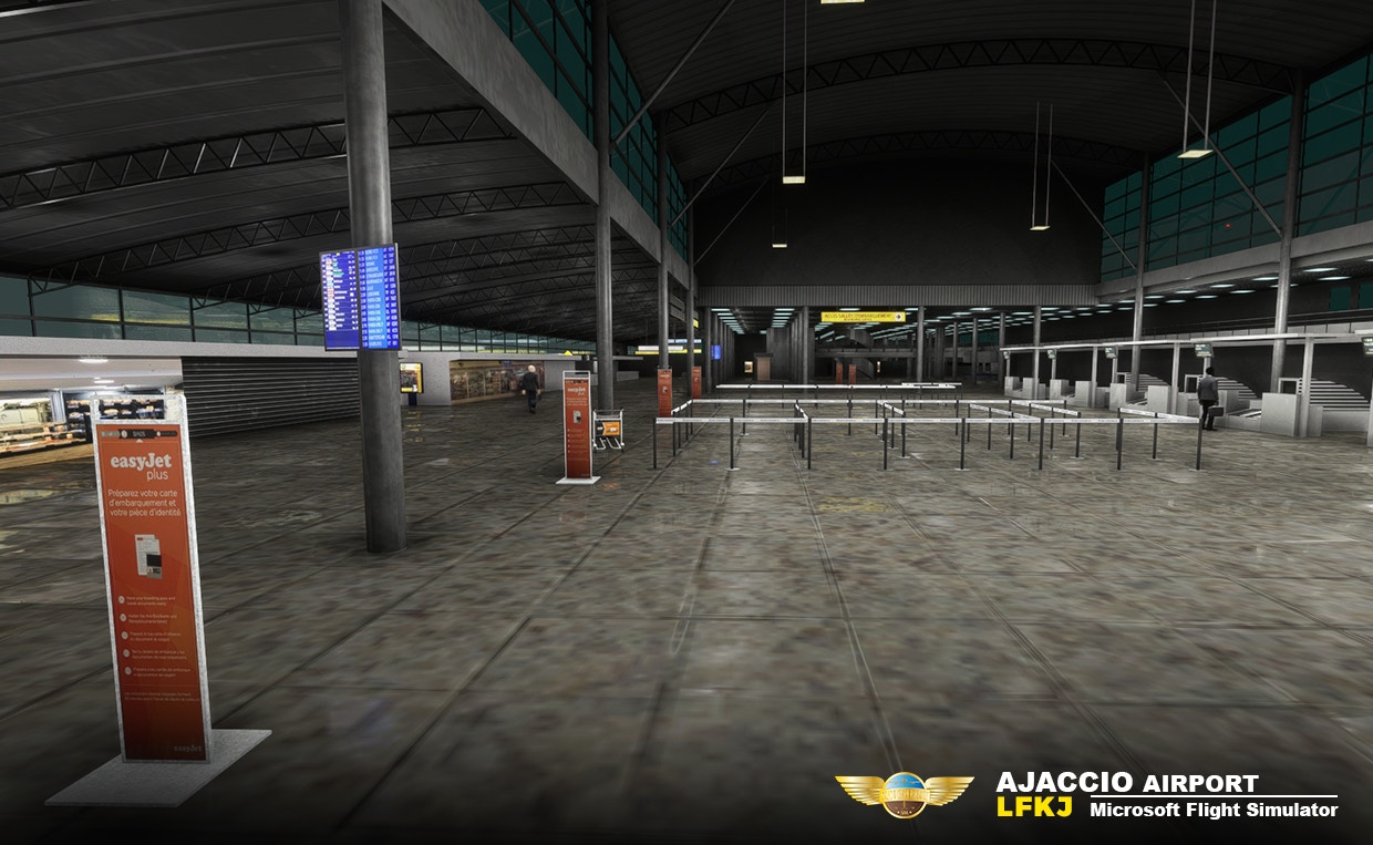 Pilot Experience Sim Releases Ajaccio Airport for MSFS
