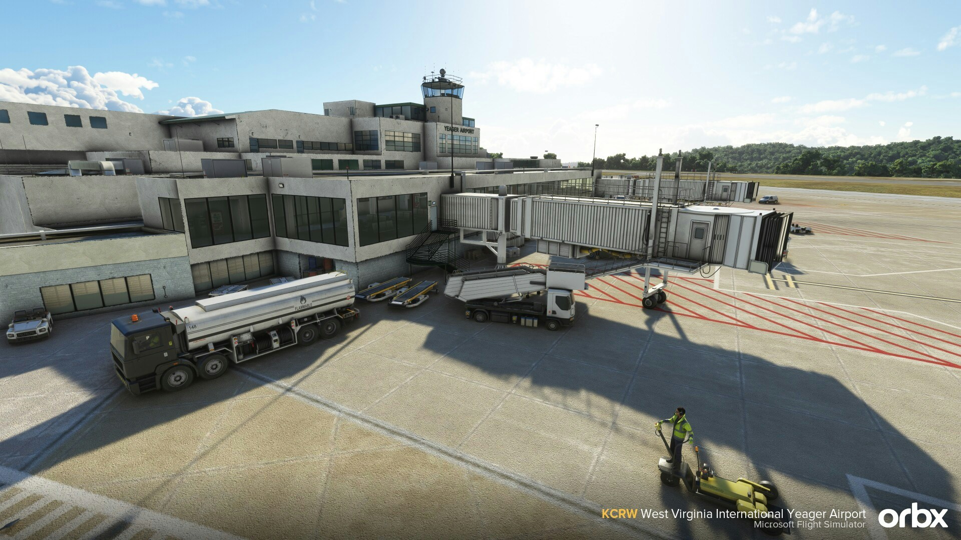 Orbx Announces West Virginia Airport for MSFS